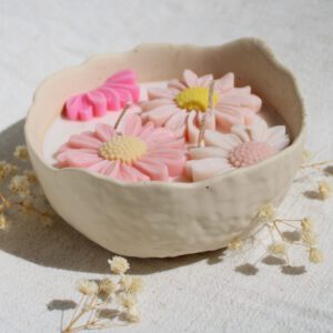 Kaars Wavy Blossom